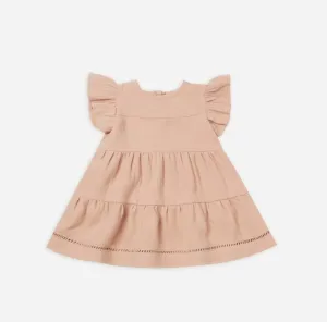 Quincy Mae Baby & Toddler Girls Blush S/S Belle Dress