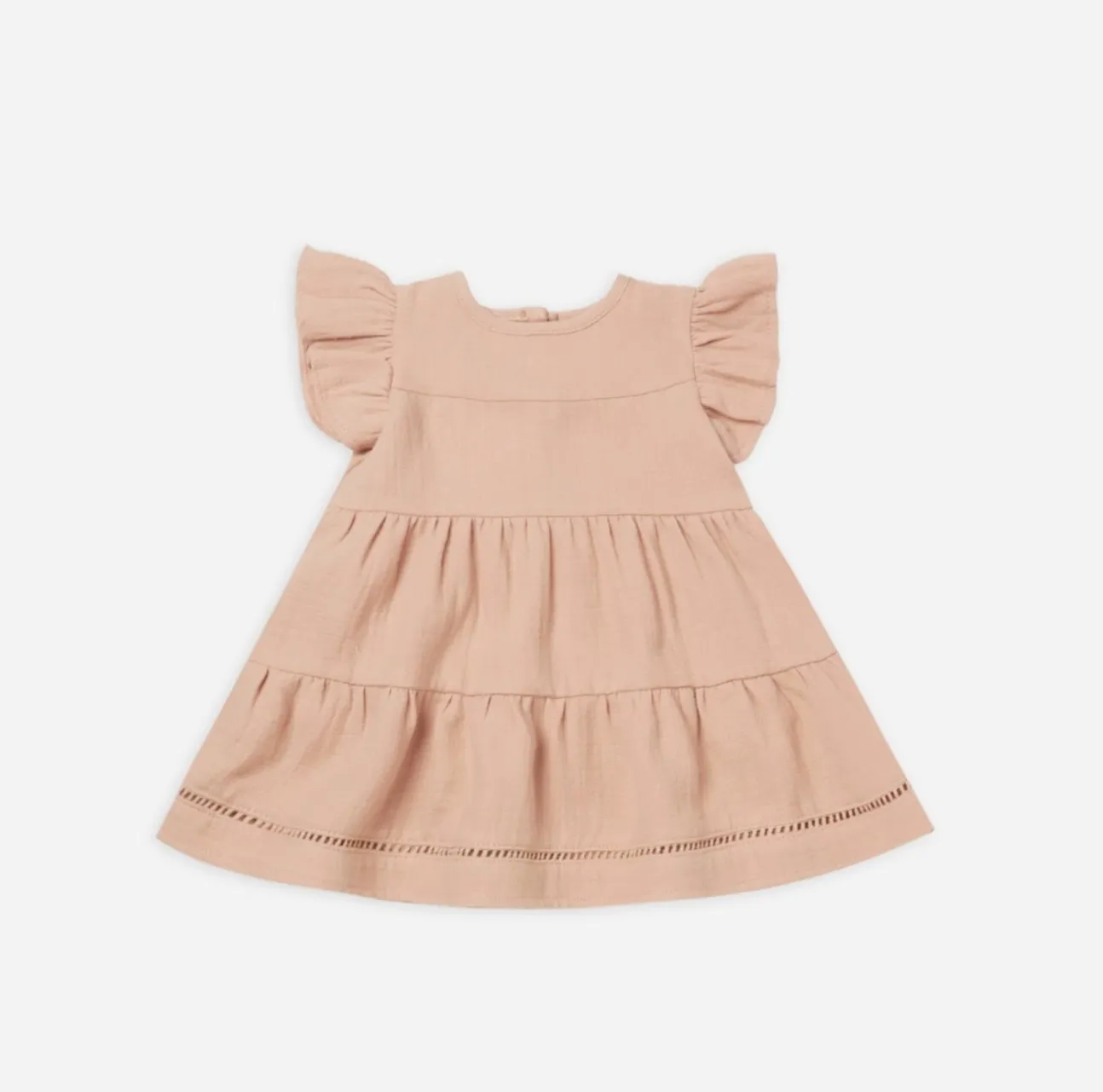 Quincy Mae Baby & Toddler Girls Blush S/S Belle Dress