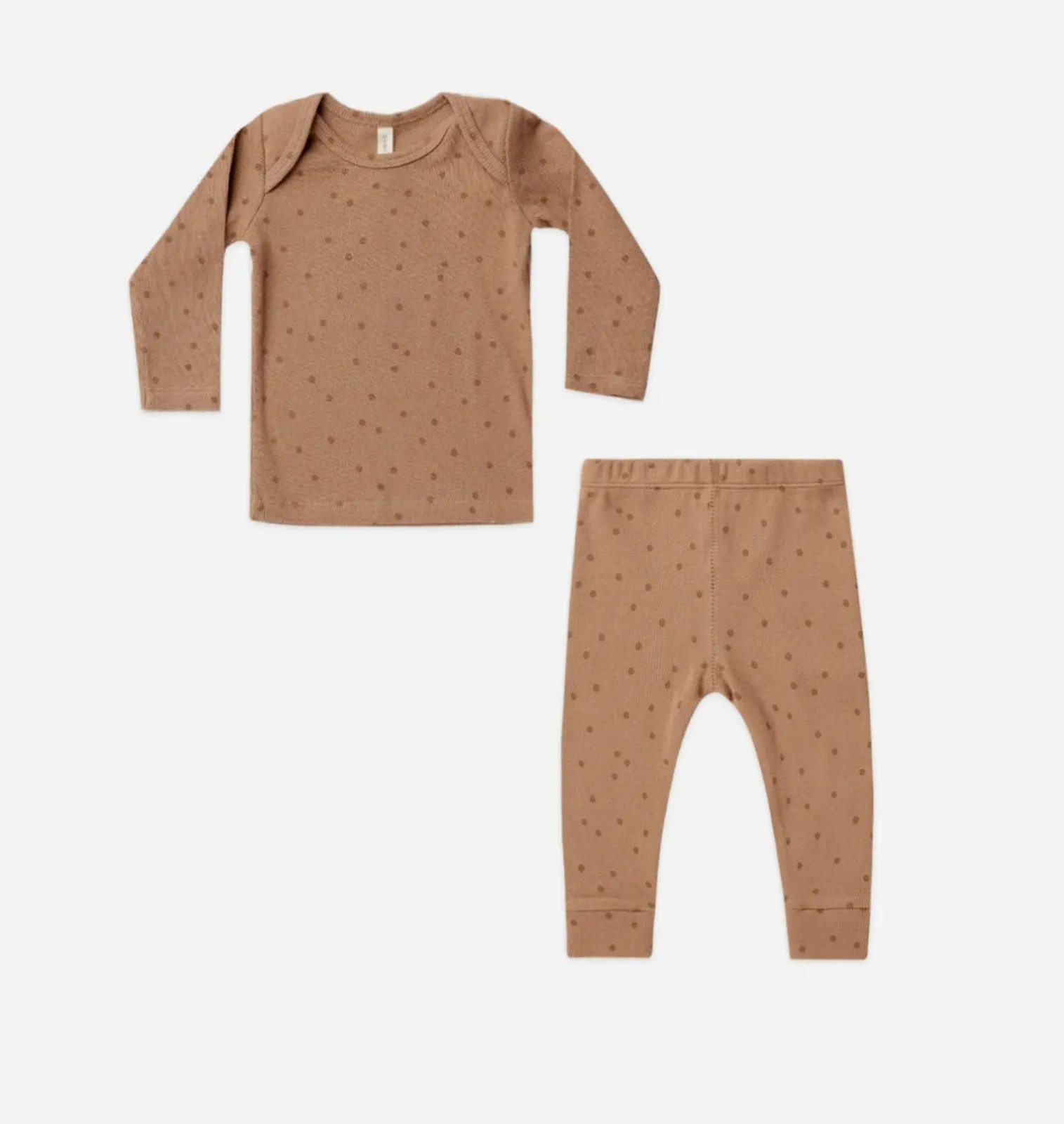 Quincy Mae Baby & Toddler L/S Tee & Leggings - Choose Dots or Clouds