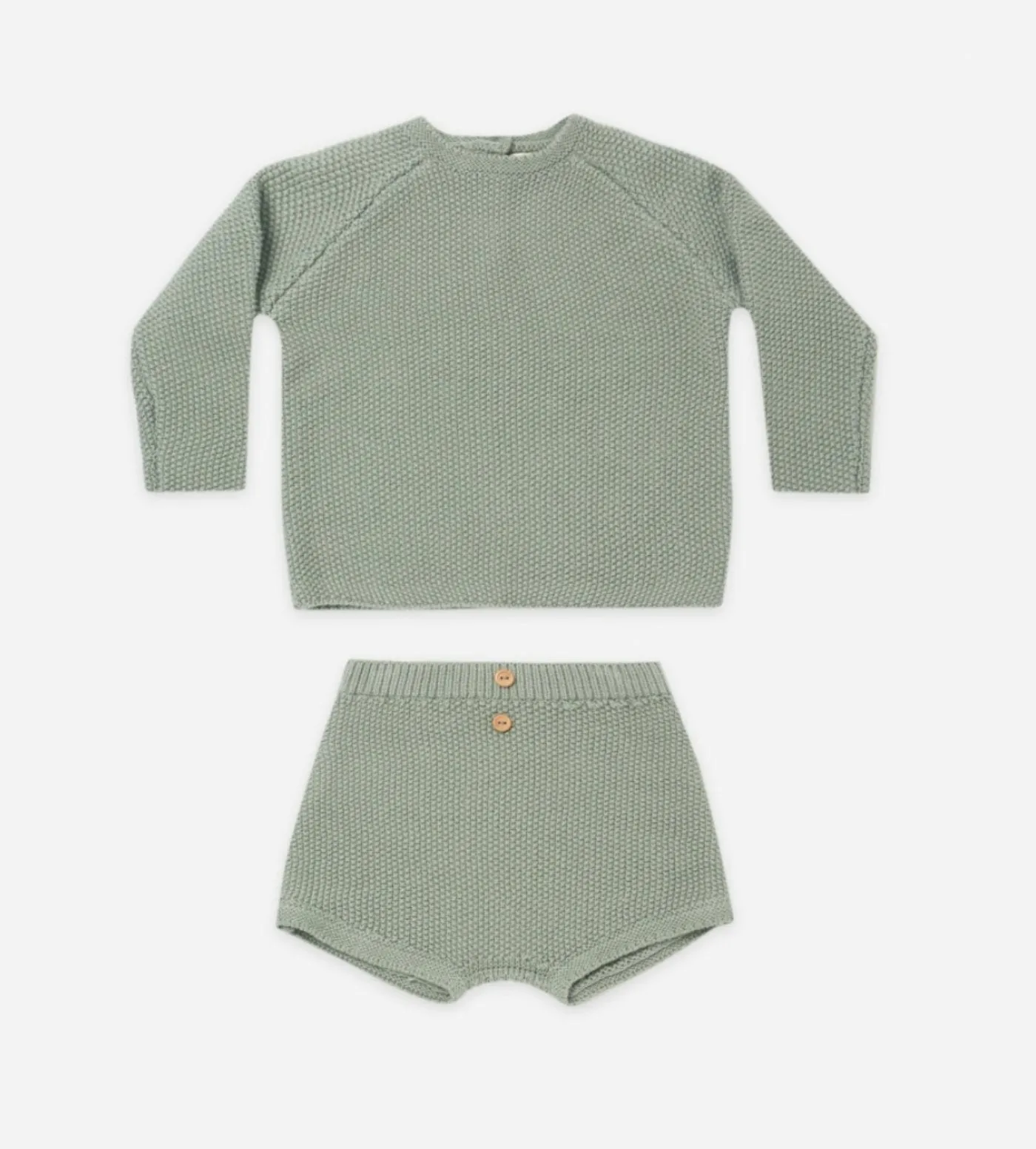 Quincy Mae Baby & Toddler Summer Knit Sweater & Shorts Set - 3 Color Choices