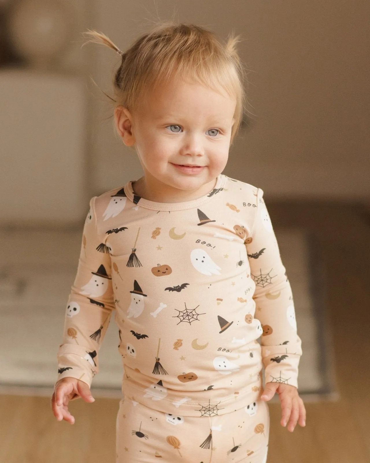 Quincy Mae Halloween Bamboo Pajamas Set