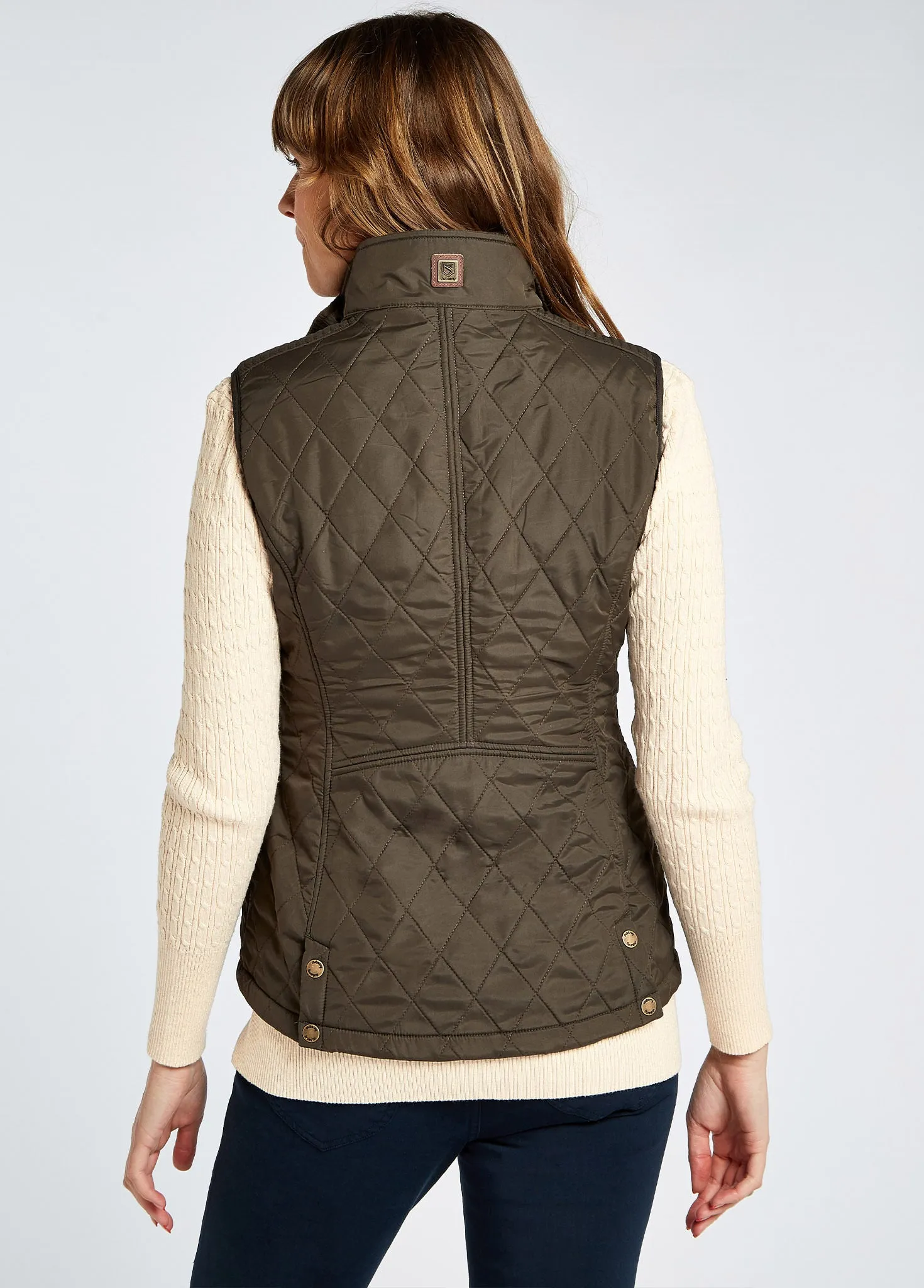 Rathdown Quilted Gilet - Olive