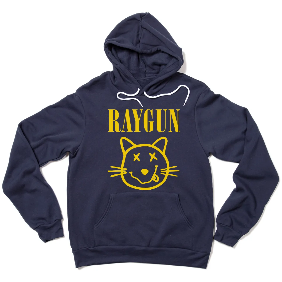 RAYGUN Smiley Cat Logo Pullover Hoodie