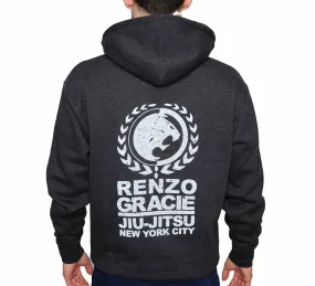 Renzo Gracie Classic Charcoal Hoodie