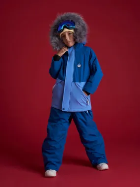 Roarsome Boys Reef The Shark Parka Ski Jacket in Blue