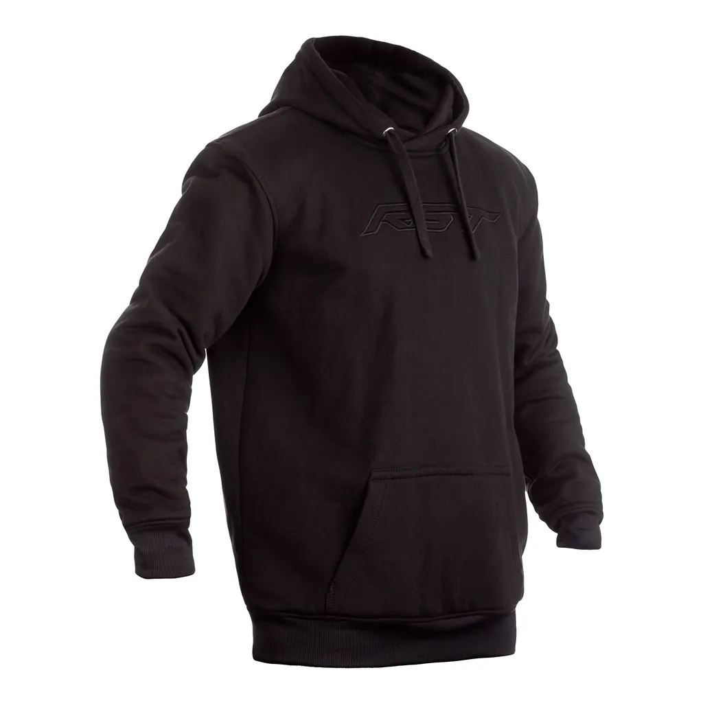 RST 102412 Pullover Reinforced Lined CE Textile Hoodie - Black