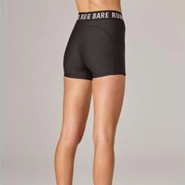 Running Bare Womens Accelerate Bike Short