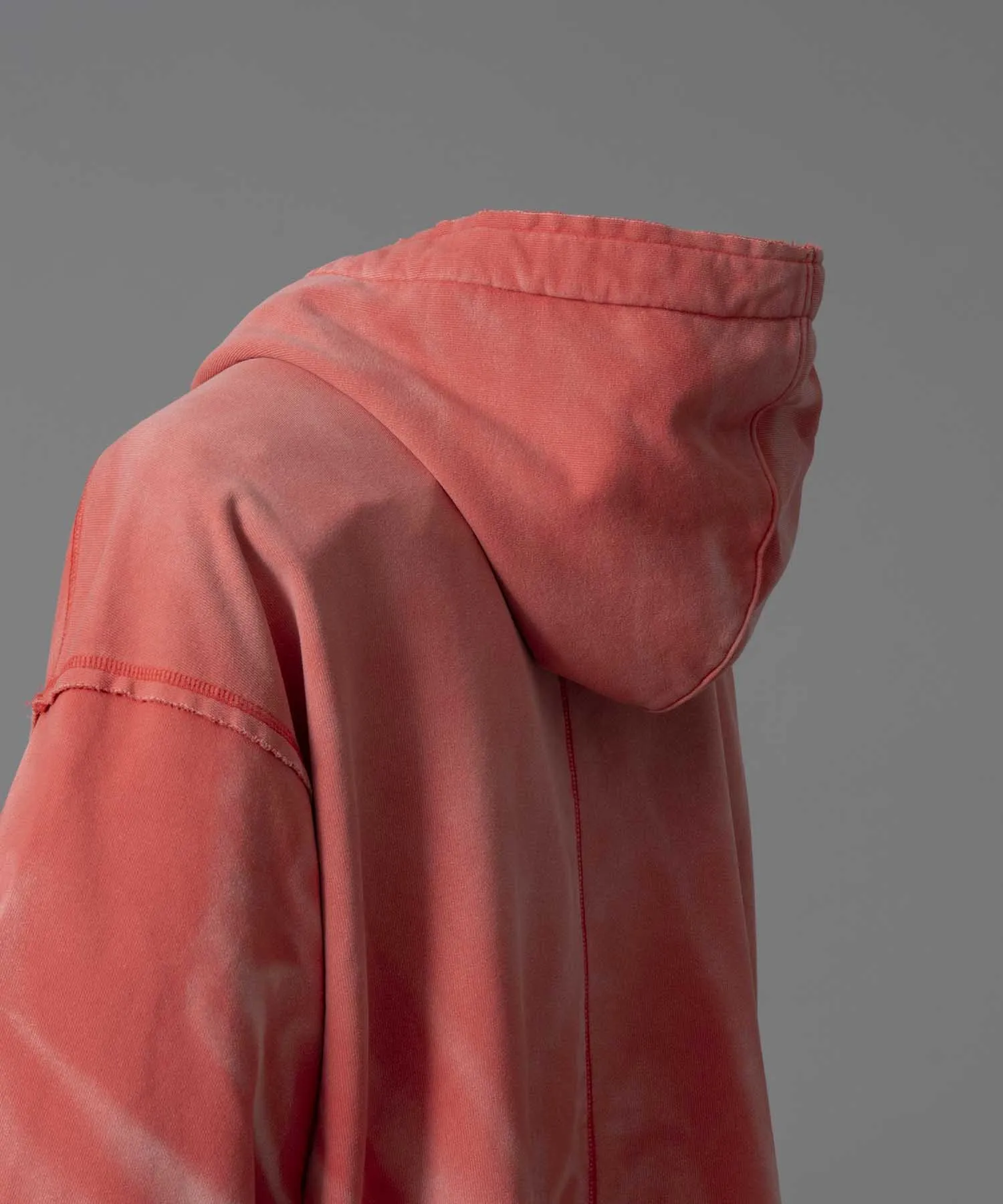 Sandblasting Sweat Prime-Over Salvage Parka