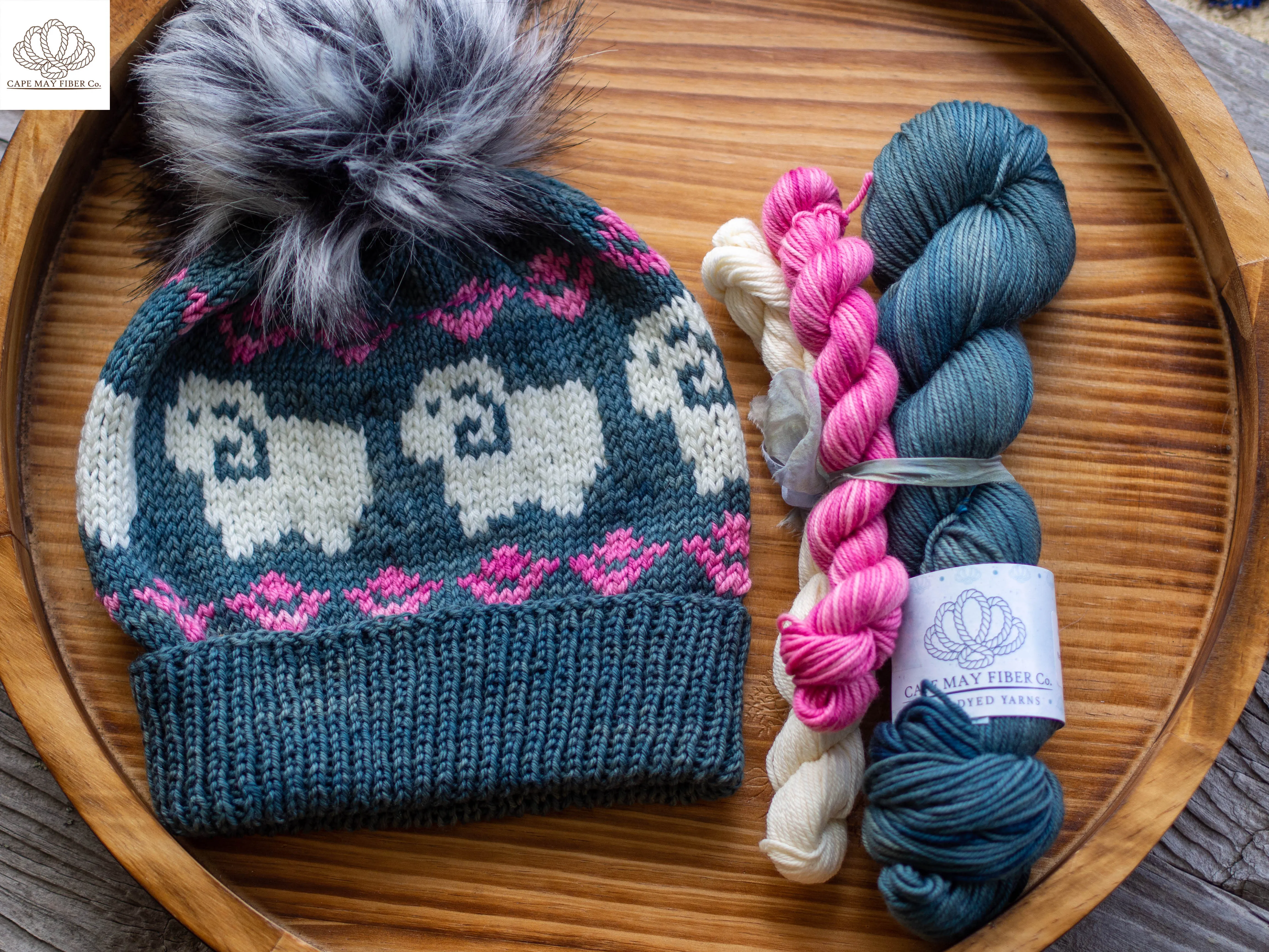 Sheepy Walk Hat DK Weight Knitting Kit