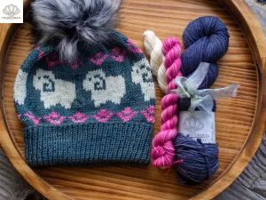 Sheepy Walk Hat DK Weight Knitting Kit