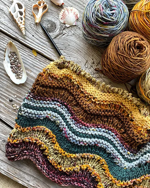 Shelly Throw Knitting Pattern DK Weight