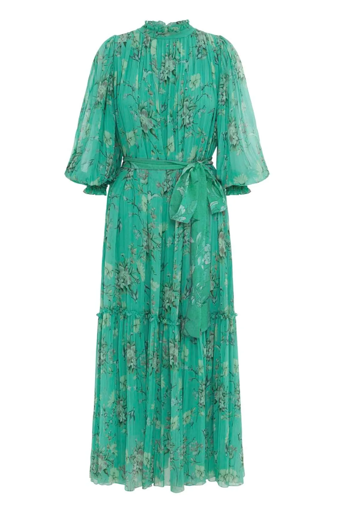 Songbird Raffles Dress | Green