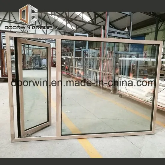 Standard American Style Wood Frame Aluminum Window, Thermal Break Aluminum with Interior Wood Cladding - China Casement Window, American Style Casement Window