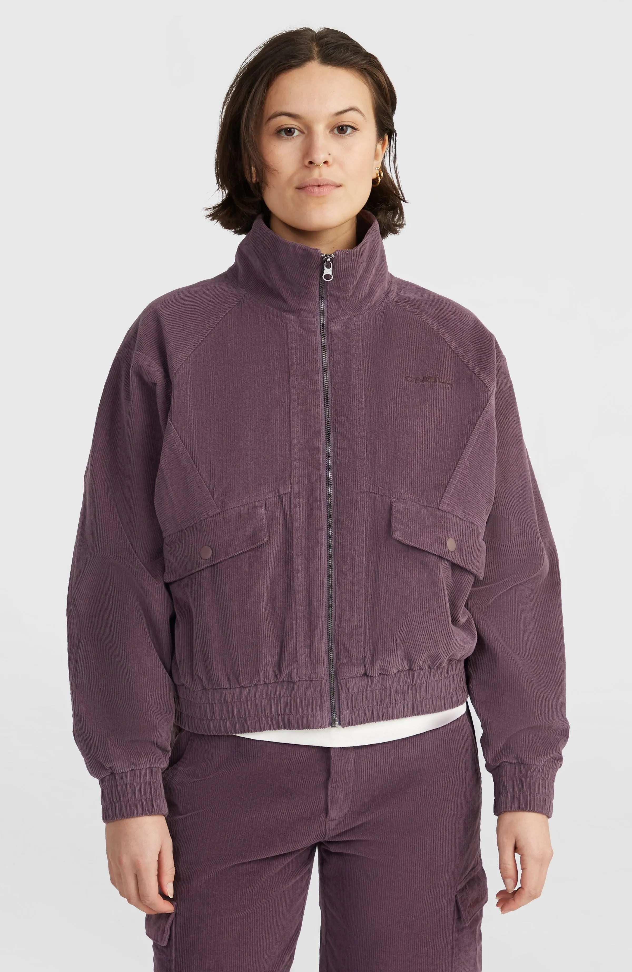 Surf Heroes Cord Jacket | Mauve Miracle