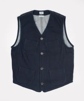 Tailor Gilet Cerulean Denim