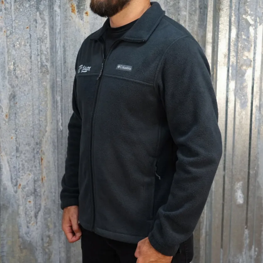 TC Bros./Columbia fleece zip jacket - Black