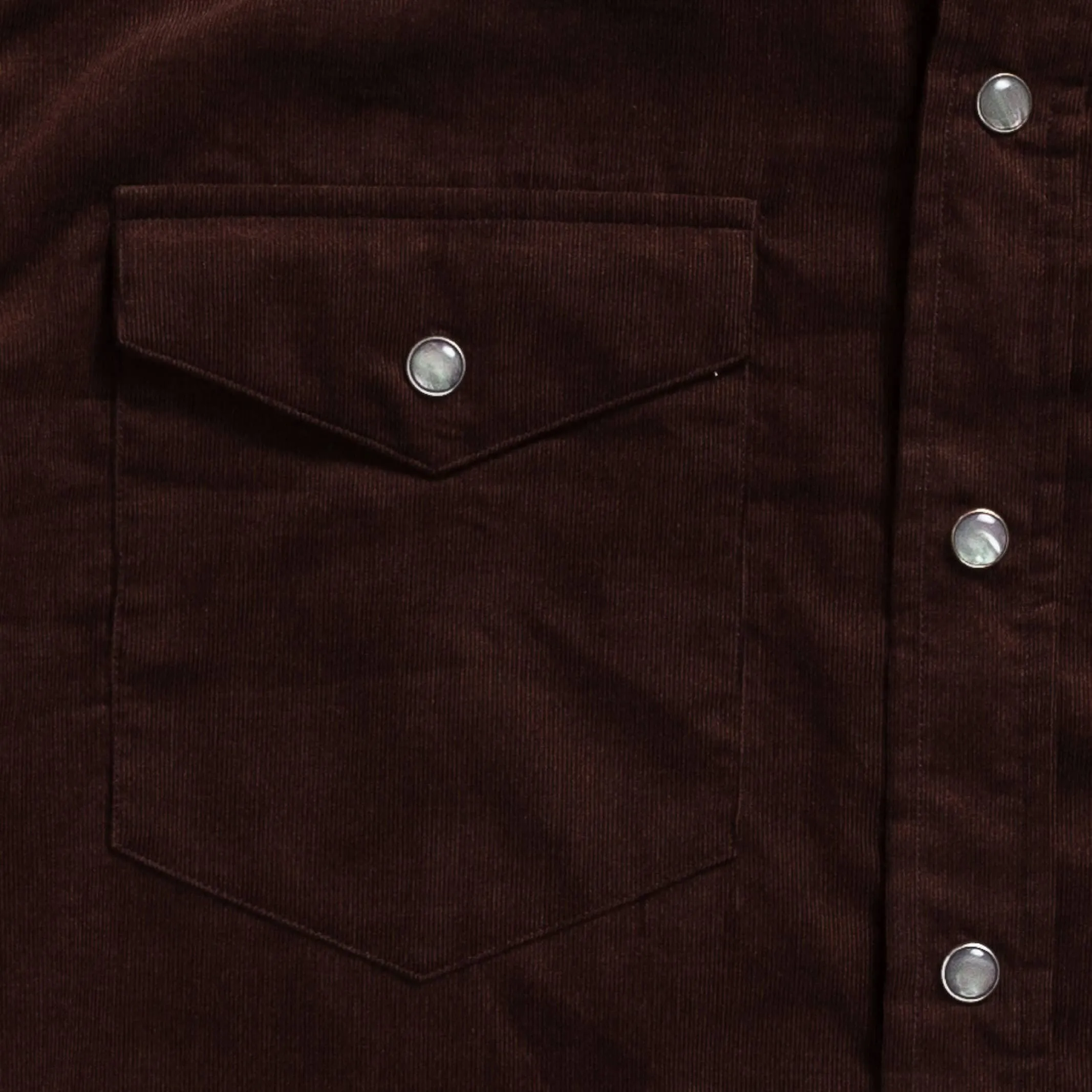 The Brown Crockett Corduroy Western Custom Shirt