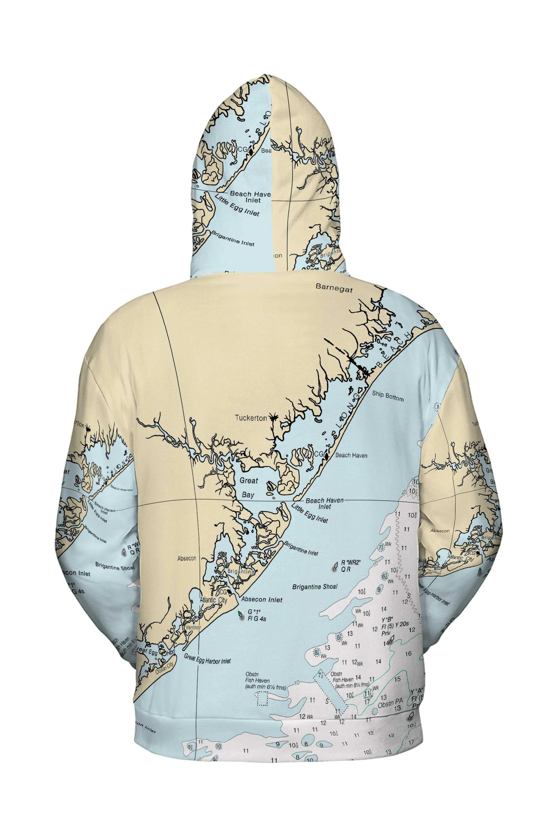 The Great Bay New Jersey Lightweight Hoodie Sweatshirt