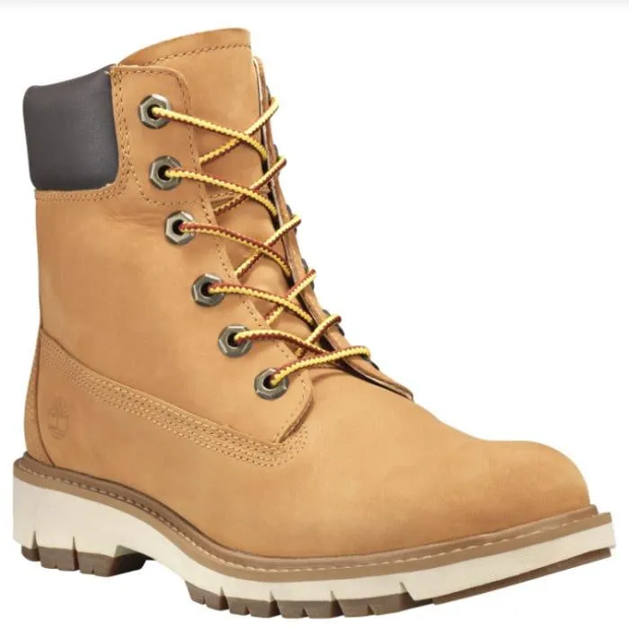 Timberland Icon Womens Lucia Way Light Wheat 6 inch Waterproof Boots