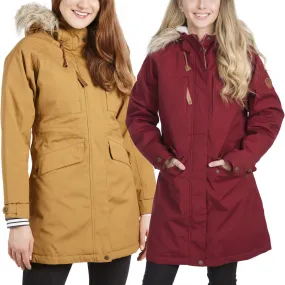 Trespass Womens Faithfull Waterproof Parka Jacket