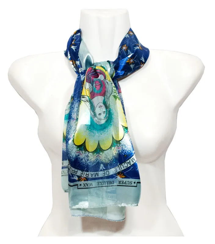 Virgin Mary Printed Silk Fashion Scarf Wholesale