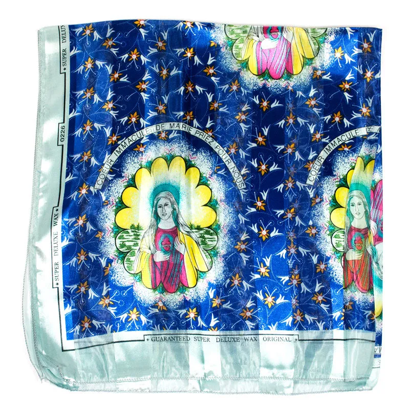 Virgin Mary Printed Silk Fashion Scarf Wholesale