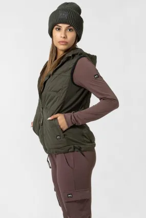 W COMFORT HOODED GILET