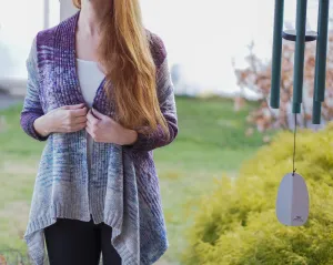 Windward Cardigan Knitting Pattern Fingering Weight