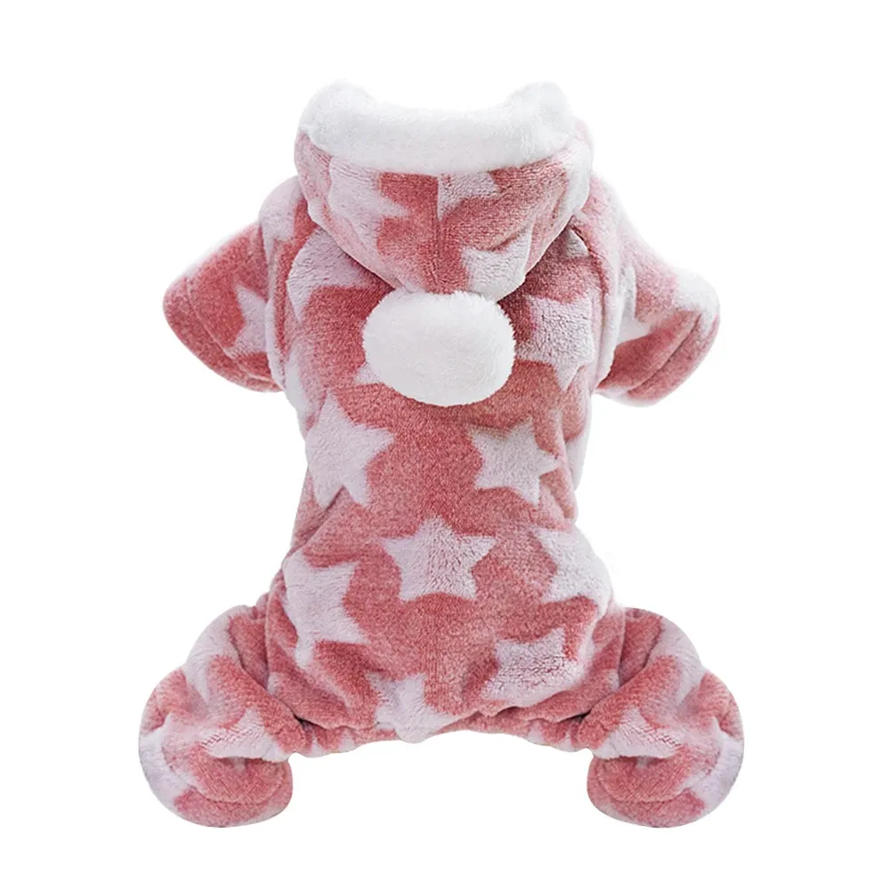 Winter Jumpsuit - Warm Clothing for Small to Medium Dogs and Cats