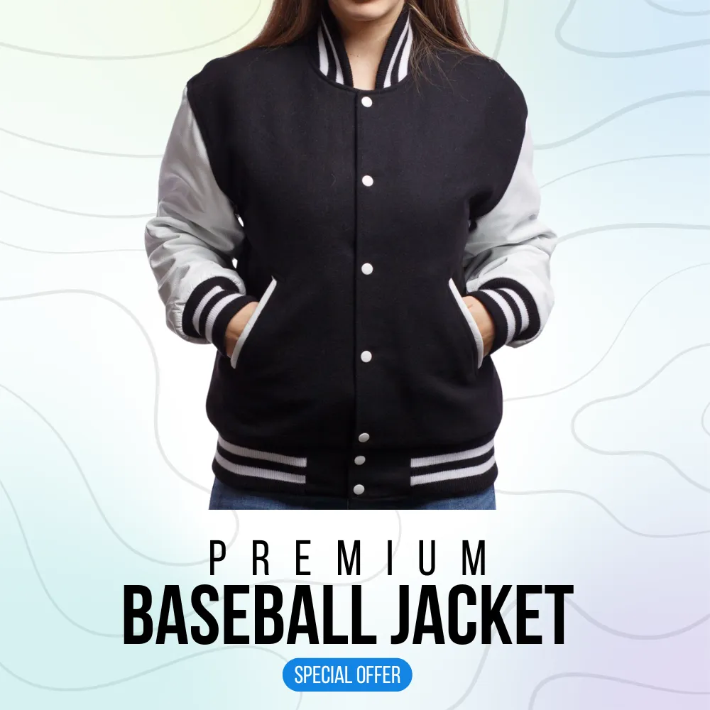 Women Baseball Jacket for Winter (1002)