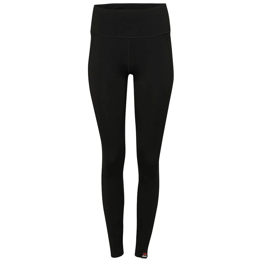 Womens 260 Merino Active Tights (Black)