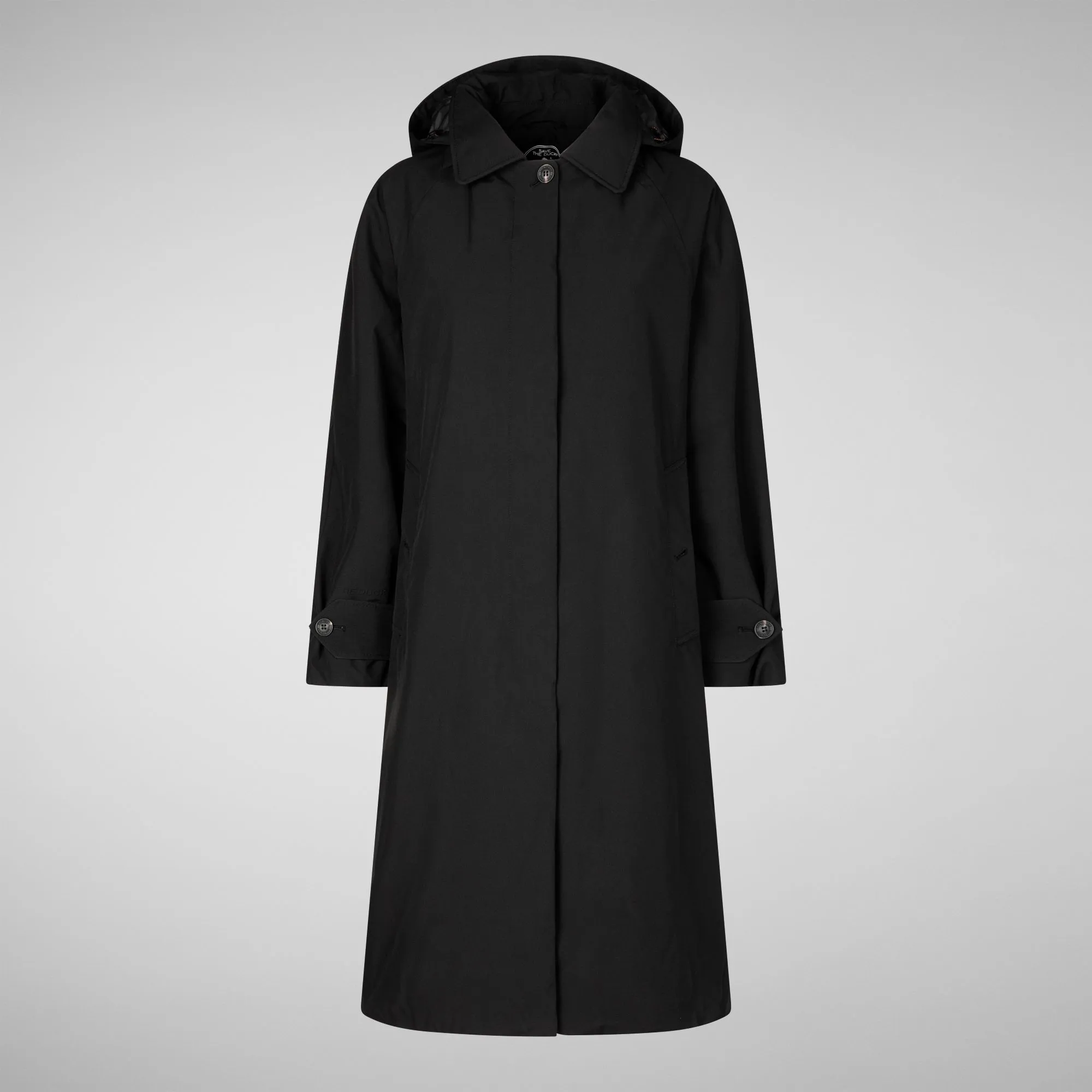 Women's Raincoat Zoey in Black