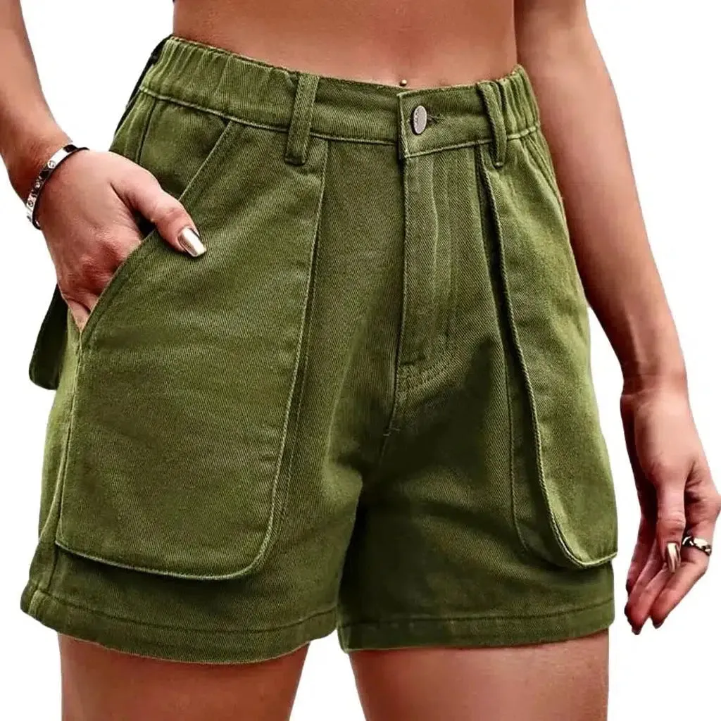 Y2k denim shorts
 for women